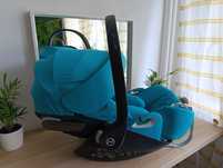 Fotelik samochodowy cybex cloud z2 i-size river blue+ pokrycie letnie