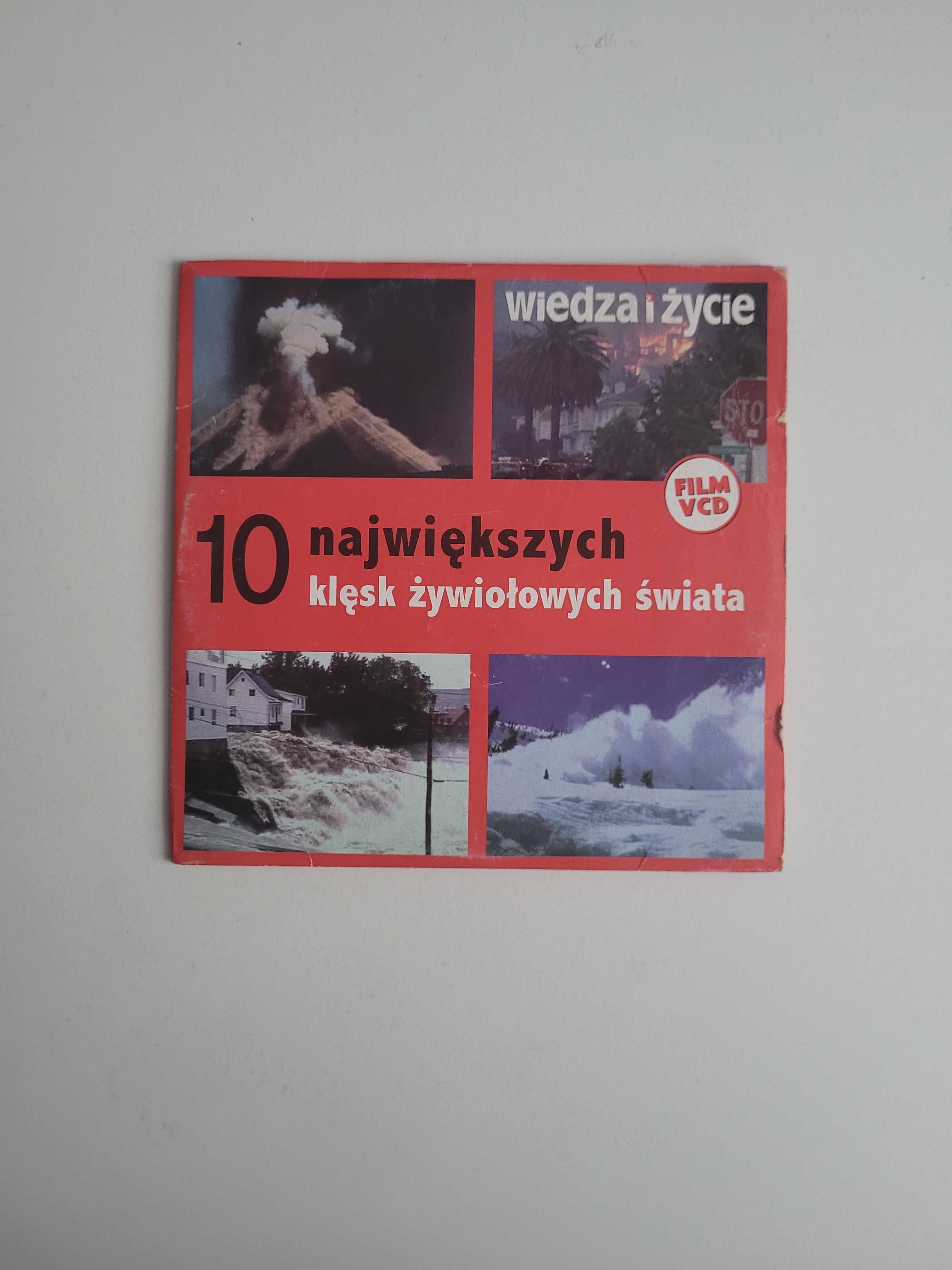 Film DVD 10 Największych Klęsk Żywiołowych Świata Płyta VCD