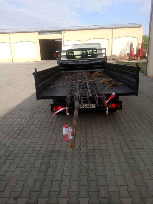 Transport wywrotka, piasek, żwir, beton, zbrojenia