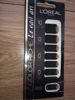 Loreal ColorRiche nail art naklejki na paznokcie