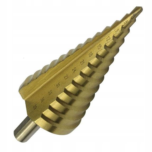 Wiertło Stożkowe Stopniowe Hs Tytan 4-39Mm Wiertła