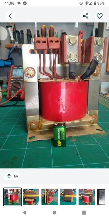 Transformator 24V 12v 1500va