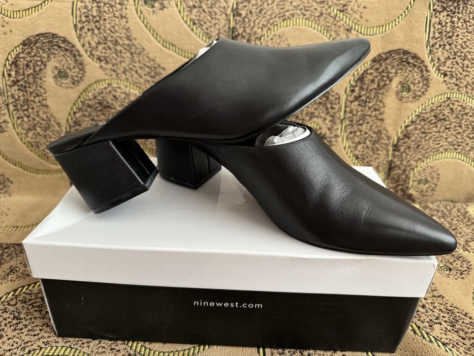 Мюлі Nine west з натуральної шкіри 38р
