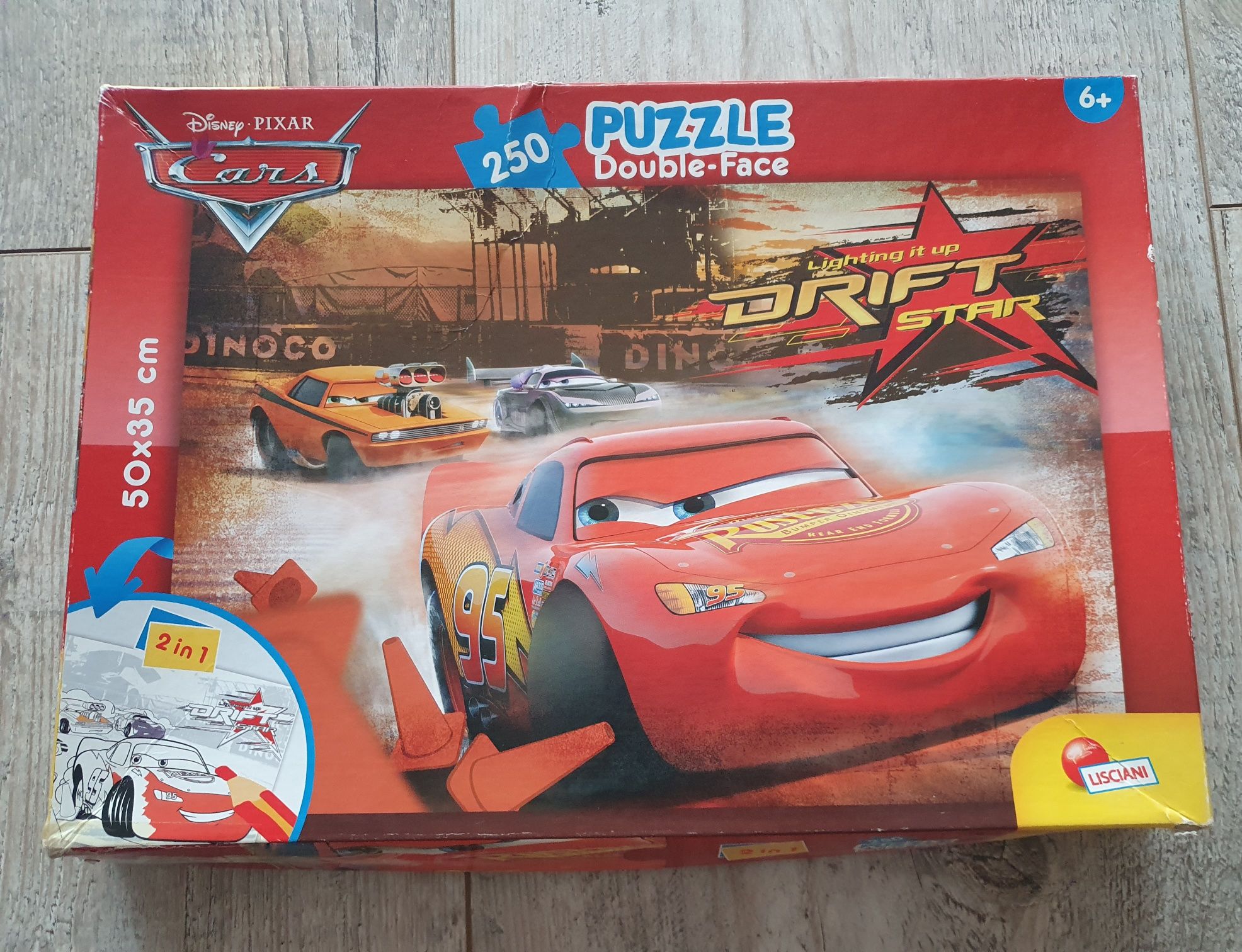 Puzzle 250 elementów Cars Auta