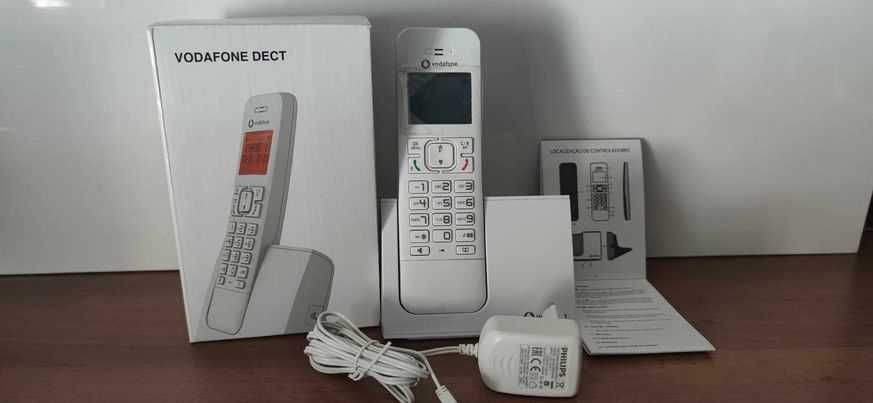 Telefone Vodafone Dect p/ serviço fixo sem fios