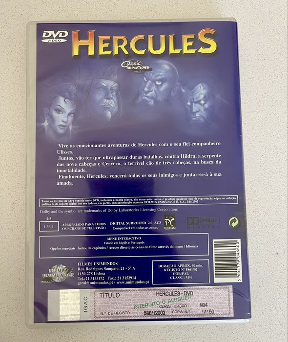 Filme - Hercules - DVD