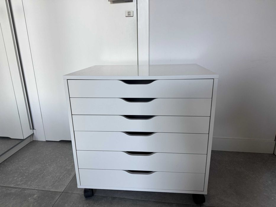 Kontener, komoda biurowa z szufladami ALEX IKEA - stan bardzo dobry