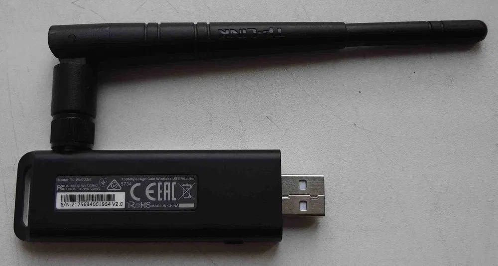 USB Wi-Fi adapter TP-LINK TL-WN722N V2.0