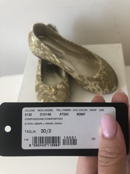 Шикарные туфли dolce&gabbana, D&G оригинал 30 размер