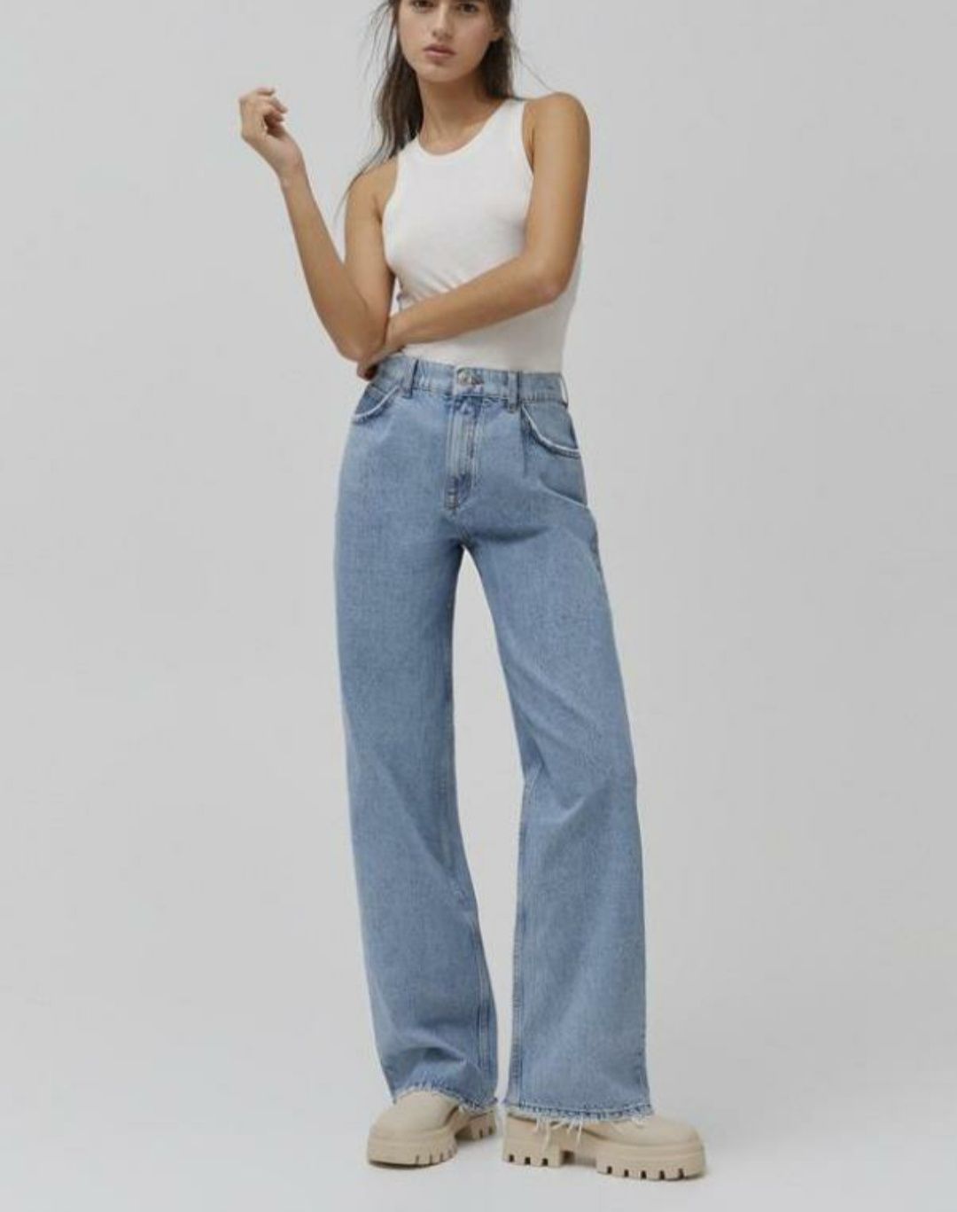 Жіночі широкі джинси PullandBear