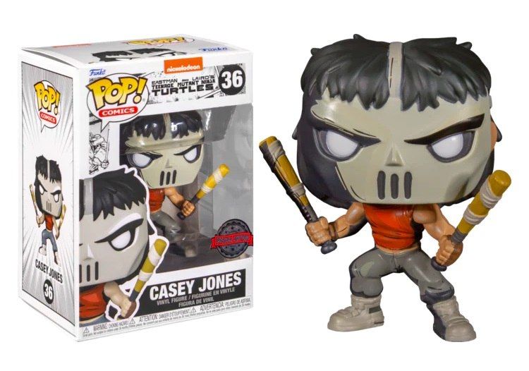 Funko POP! Comics TMNT Turtles Casey Jones 36 Specjal Edition
