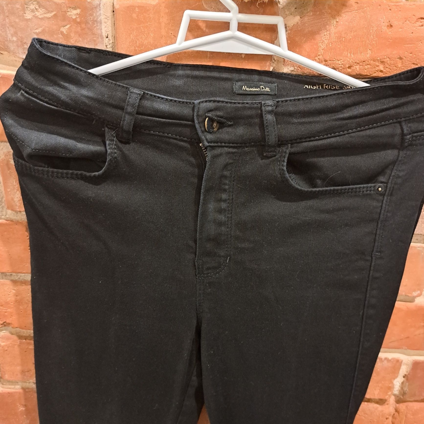 Spodnie wysoki stan massimo dutti