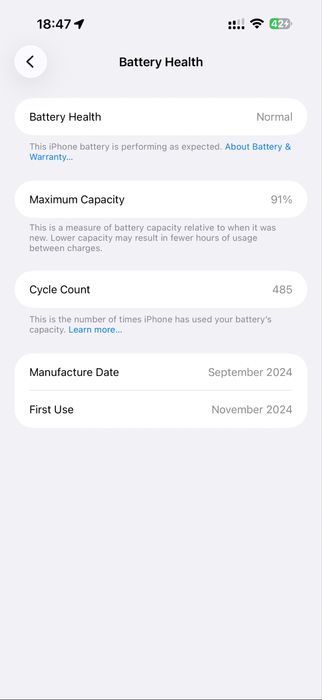 iPhone 16 pro max 256GB titanium desert