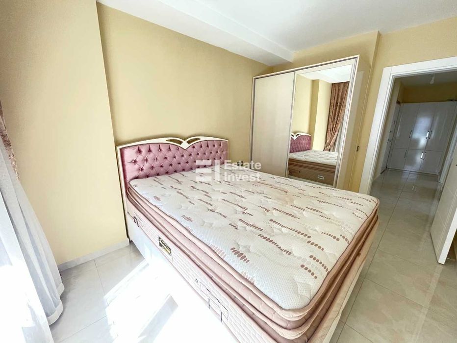 Оренда 2+1 в Махмутларі, Аланія. Перша лінія! Вид на море