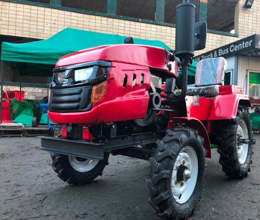 Мінітрактор Булат 160 LUX +фреза+плуг+ЗІП. З доставкою, трактор