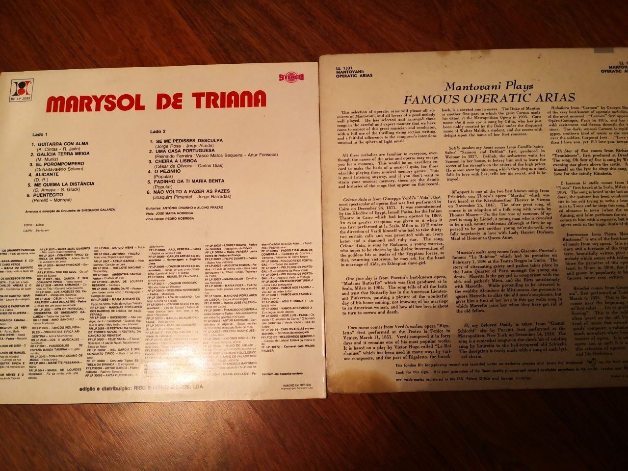 Vários discos vynil 10€