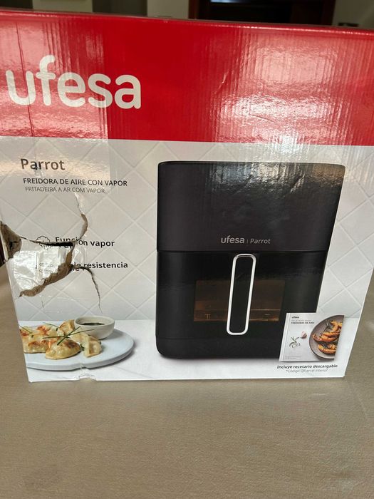 Air Fryer NOVA SELADA com plásticos Ufesa
