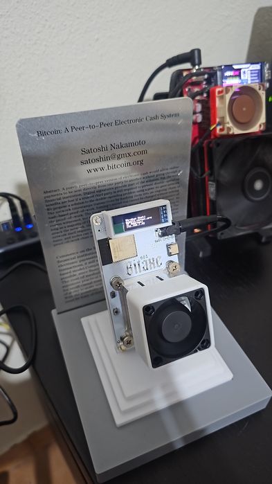 Bitaxe gama 601 1.2th edição satoshi mineradora bitcoin