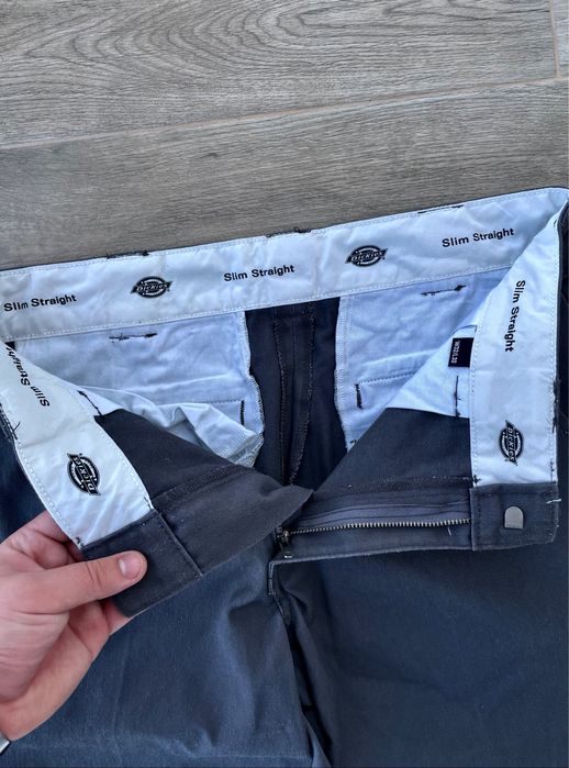 Dickies Dooble Knee Work Pants Loose Fit Grey Colour Sk8 Carhartt