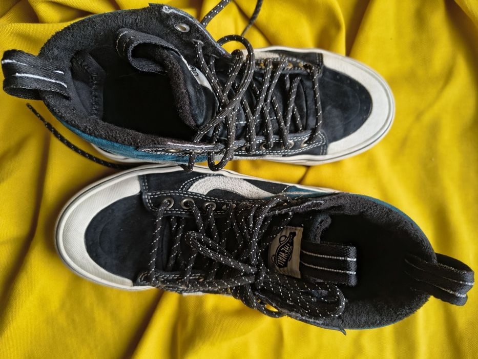 Vans, zimowe buty r. 37, prawie nowe.