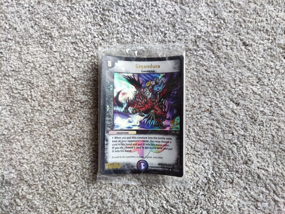 Paczka 8x Gigandura D-MAX PROMO karty Duel Masters
