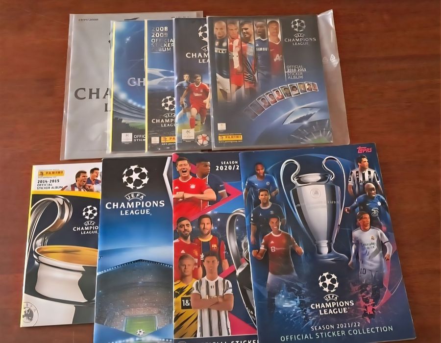 Livros/Revistas/Cadernetas UEFA Champions League