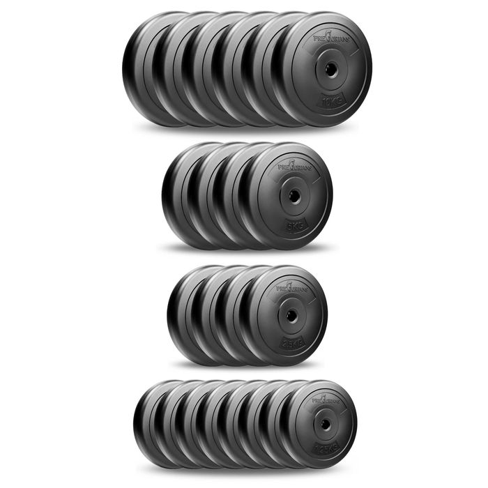 Zestaw do ćwiczeń 133kg z ławeczką stojaki gryf hantle siłownia domowa