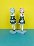 Акційна ціна! Фігурки лолі сестрички Рем і Рам з аніме Re: Zero