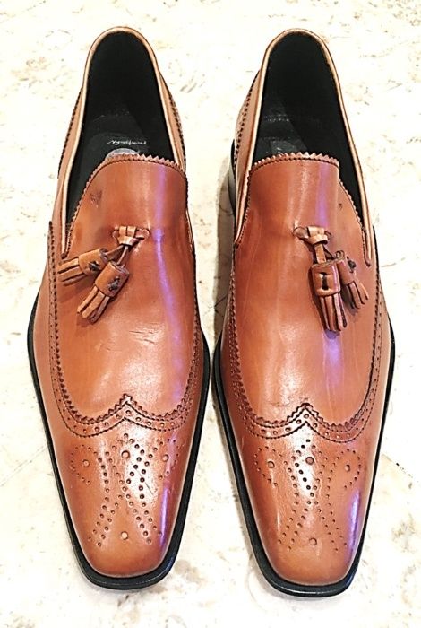 Sapatos Miguel Vieira cor de mel tamanho 43 loafers