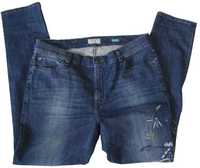 PIONEER KATY 44,46 W34 L32 jeansy damskie z elastanem hafty