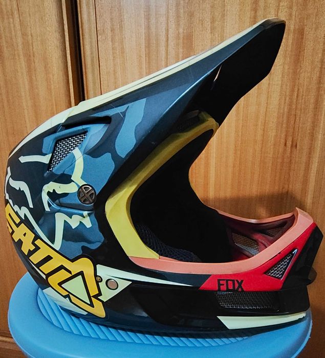Capacete downhill enduro Fox Carbono