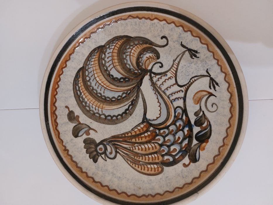 Talerz ozdobny ,kogut