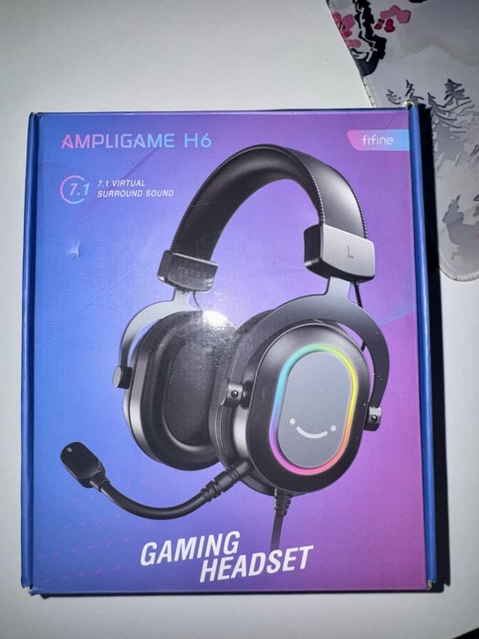 Игровые наушники Fifine Ampligame H6