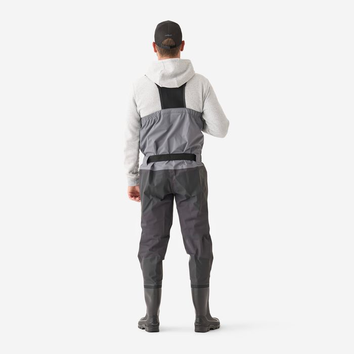 Waders de Pesca Respiráveis 500 BR com Botas