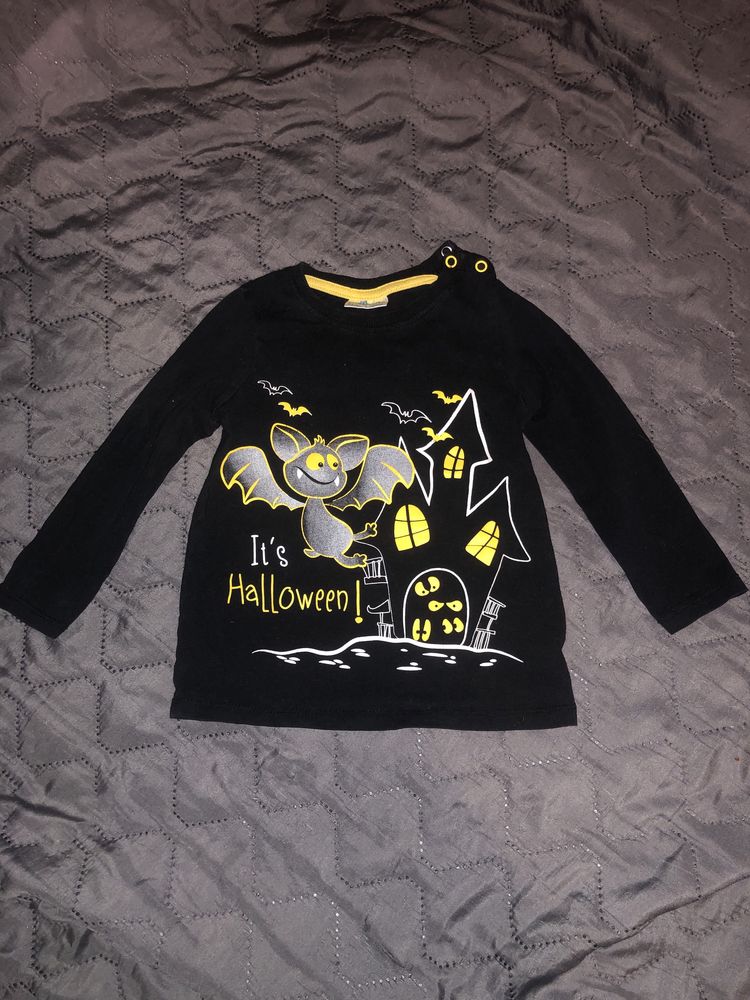 Bluza halloween rozmiar 92 koszulka długi rękaw