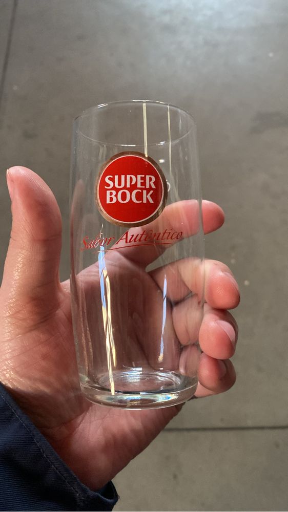 Copo super Bock sabor Autêntico para Colecionadores