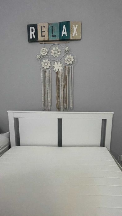 cama com colchao ikea 2 anos uso com protetor incluido