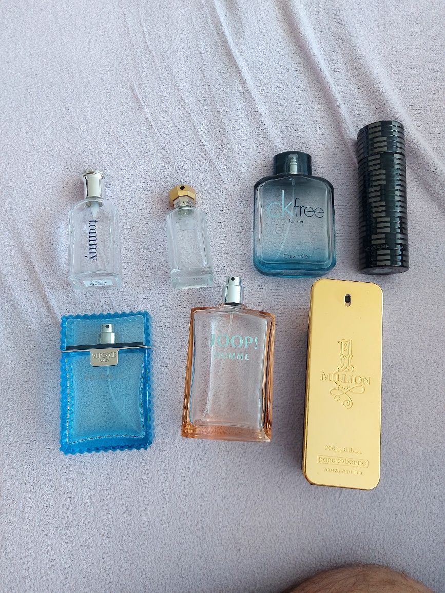 Puste flakony po perfumach