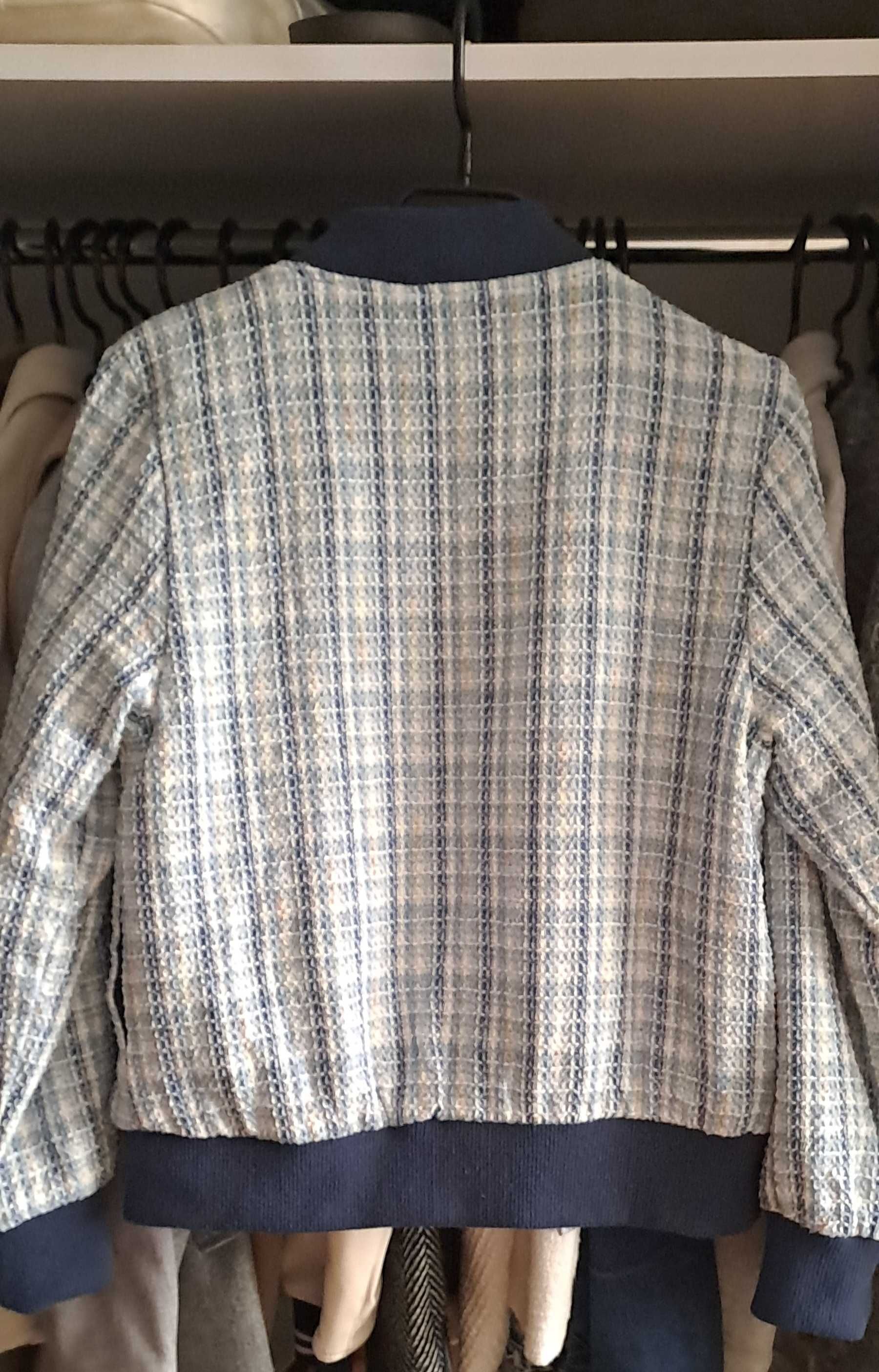 kurtka ramoneska tweedowa Reserved  s/164