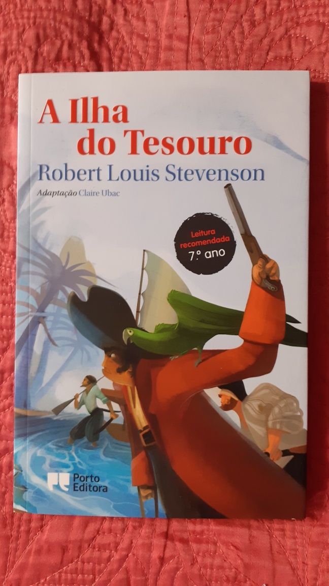 Livro "A Ilha do Tesouro"