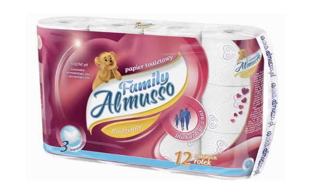 Туалетний папір Almusso Family