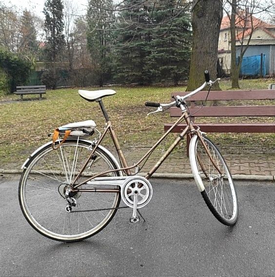 Rower damski miejski turystyczny Epple 28" rama 21" po przeglądzie