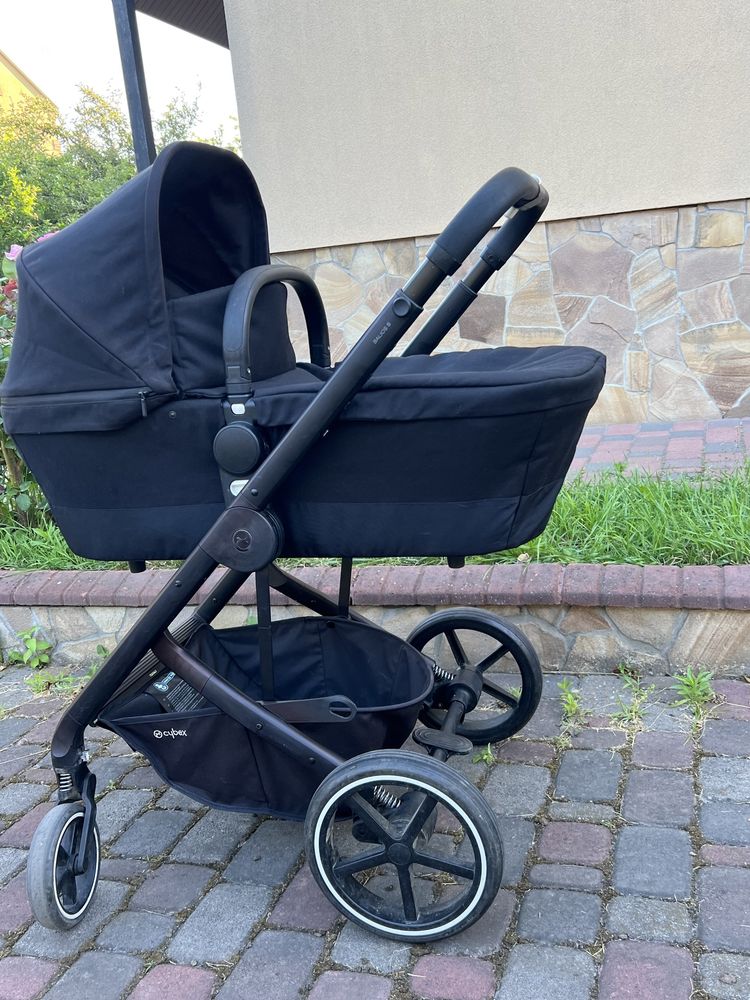 Універсальна коляска Cybex Balios S 2w1 BLK Deep Black