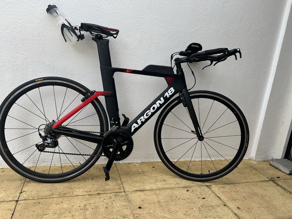 Bicicleta  triatlo Argon 18 E 117  2x11 velocidades