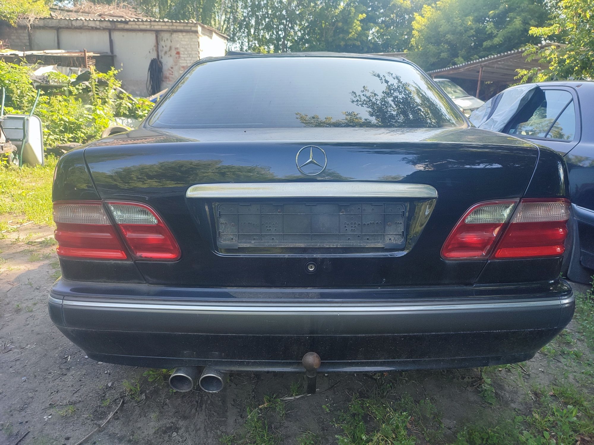 Бампер w210 рест