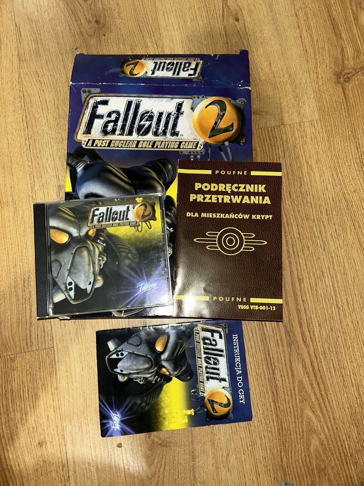 Fallout 2 Big Box polskie wydanie