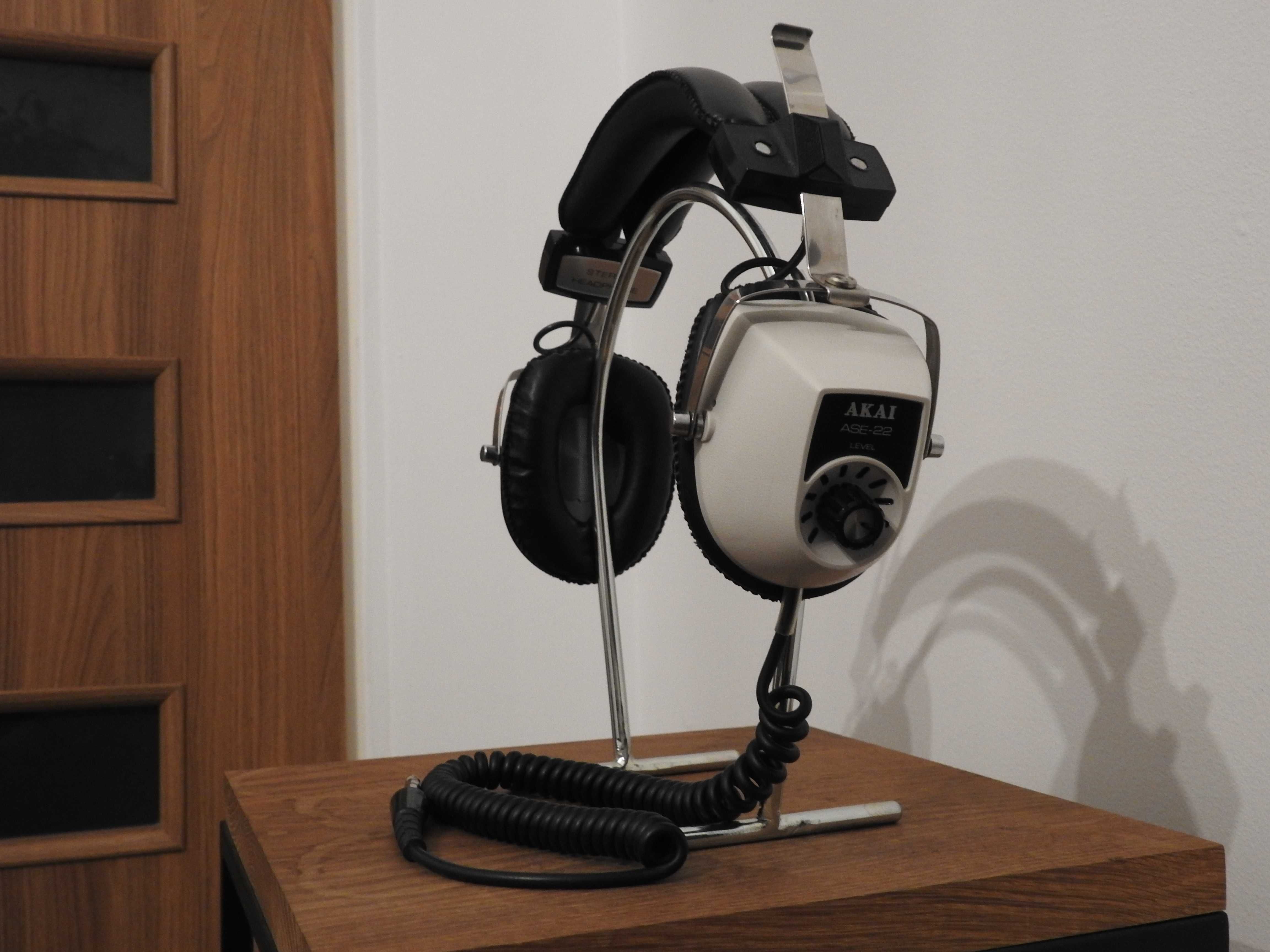 Słuchawki vintage AKAI ASE-22 kolekcjonerskie