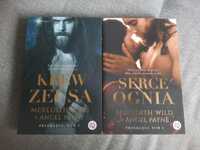 Książki "Krew Zeusa" i "Serce ognia" Meredith Wild Angel Payne