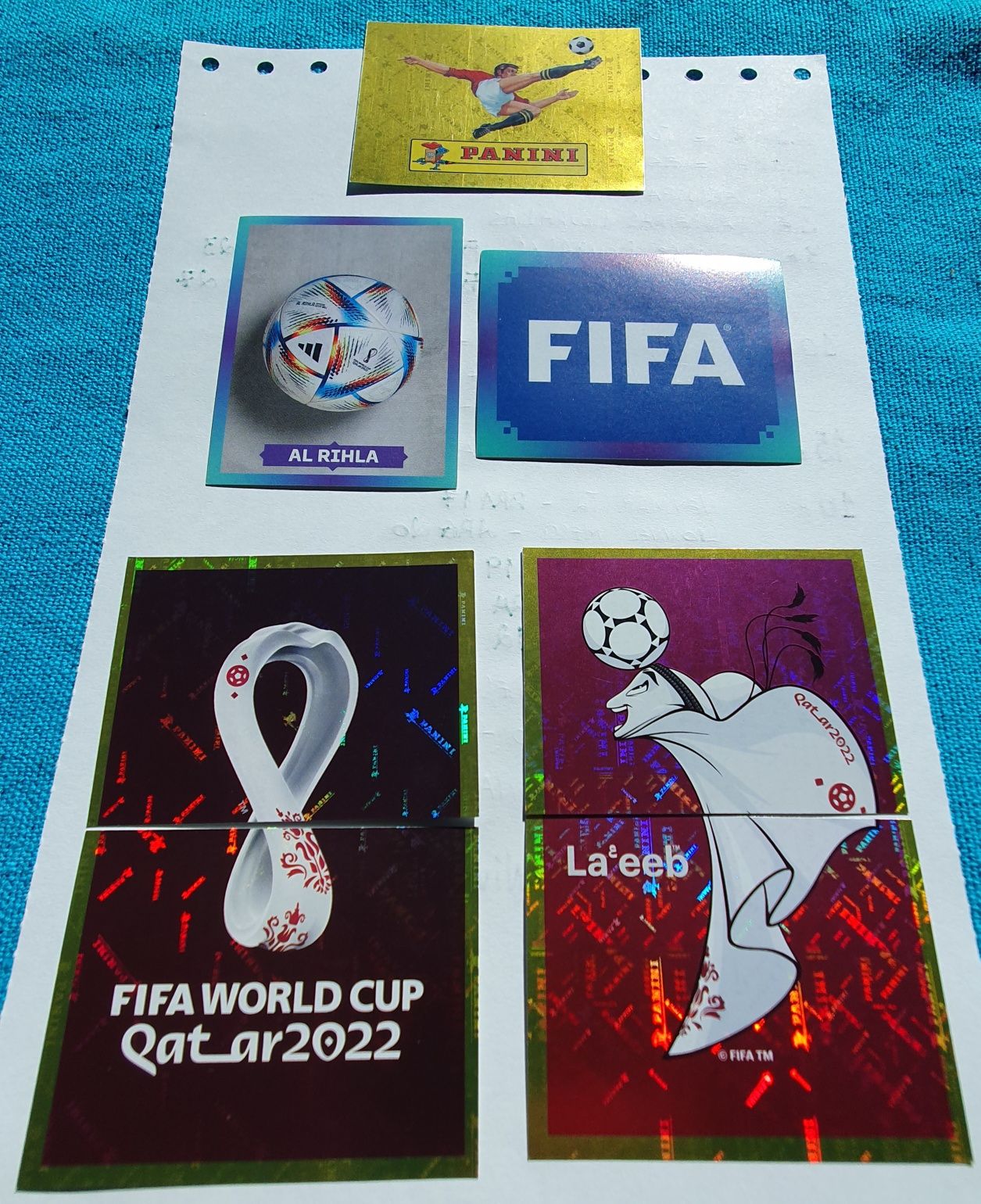 Cromos mundial QATAR 2022