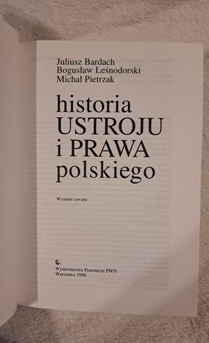 Historia Ustroju i Prawa polskiego